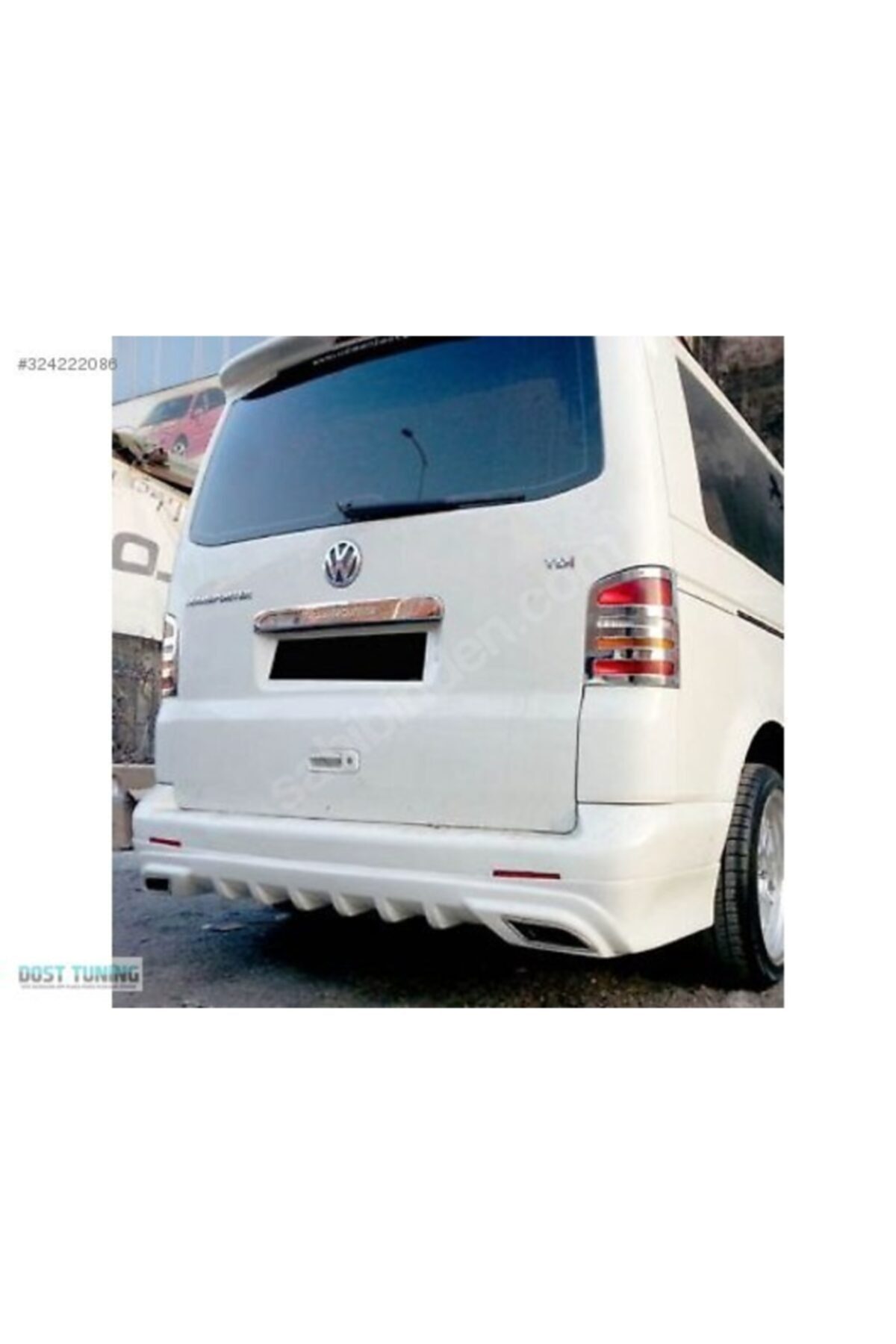 Transporter T-5 / T-6 Difüzörlü Arka Karlık Boyasız