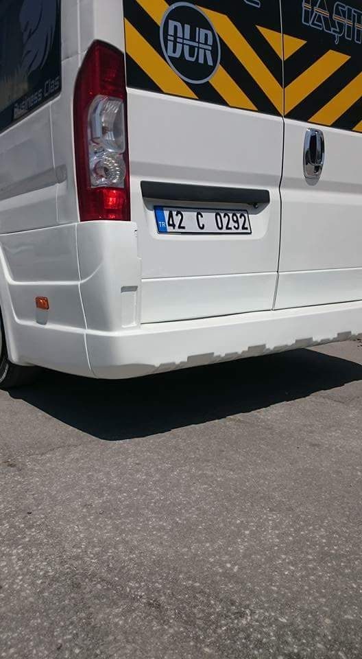 Fiat Ducato 2007+ Arka Tampon (pako)