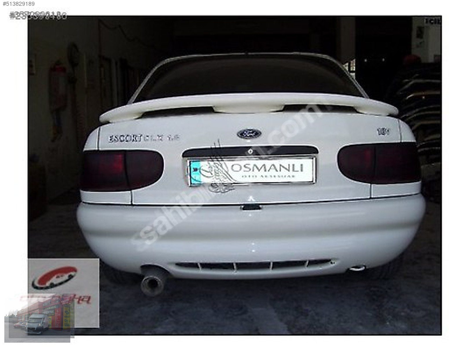 Ford Escort HB Spoiler Işıksız Fiber