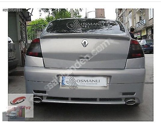 Renault Megane 2 Arka Karlık / Tampon Altı Ek (Boyasız)