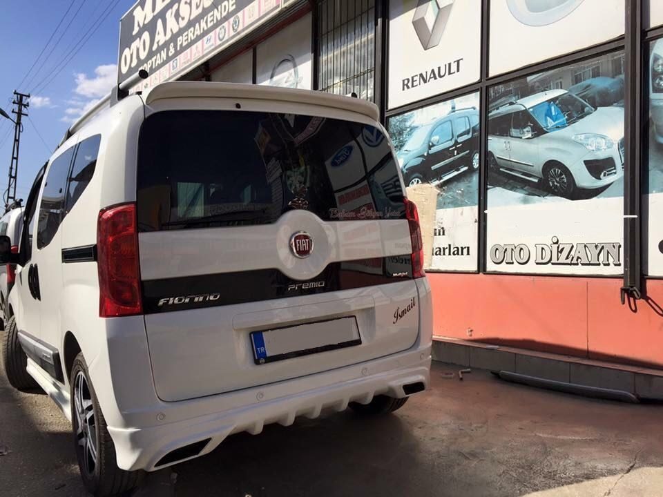 Fiat Fiorino 2008+ Anatomik Spoiler Ve Arka Karlık