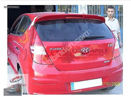 Hyundai İ 30 Spoyler Rüzgarlık Boyalı