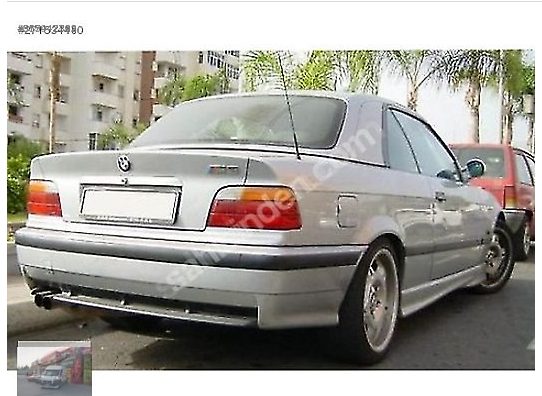 Bmw E-36 Arka Tampon Altı Ek Difüzör Boyasız