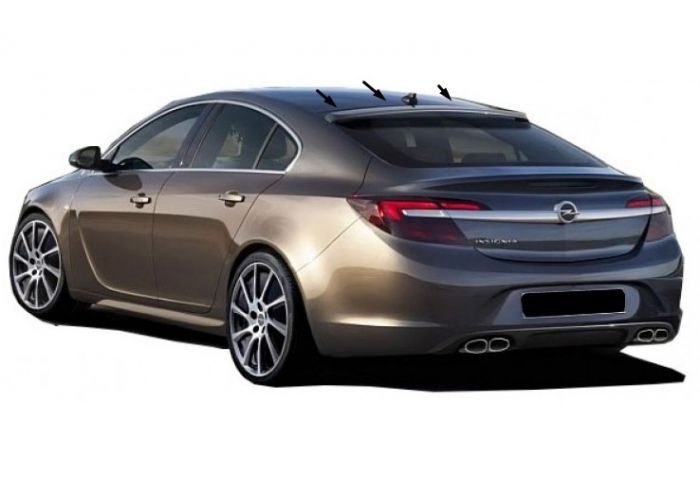 Opel Insignia Cam Üstü Spoiler Fiberglass