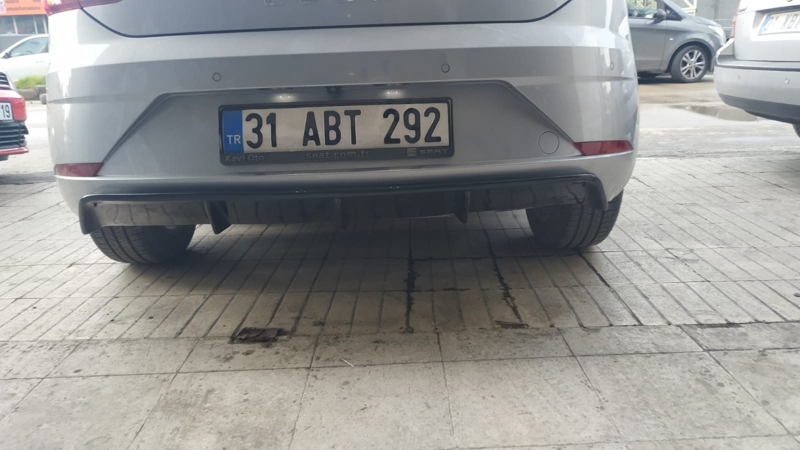 Seat Leon 2018+ Fr Arka Tampon Difüzörü