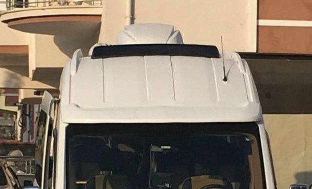 Ford Transit T-18 Geniş Güneşlik Fiber Minübüs Uyumlu