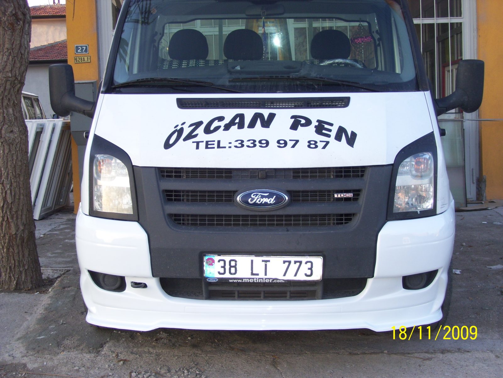 Ford Transit T-16 Ön Tampon Yarım Sis Yok