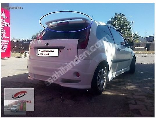 Ford Fiesta Eski Model Spoiler Rüzgarlık Boyalı