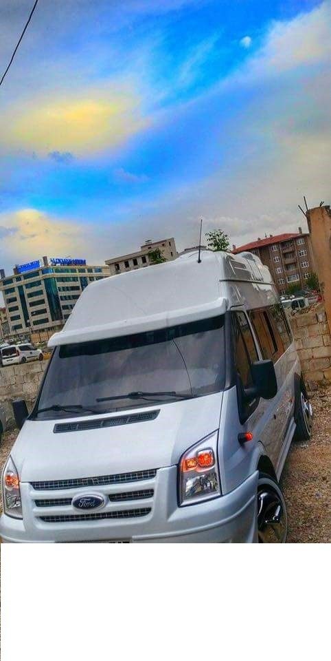 Ford Transit T-16 Pikap Güneşlik Fiber