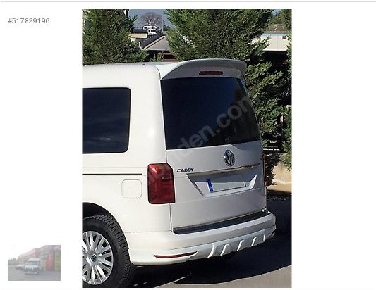 Volks. Caddy 2015(Son Kasa) Anatomik Spoyler Bagaj Rüzgarlık