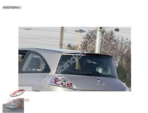 Renault Megane 2 Hb Cam Üstü Spoyler