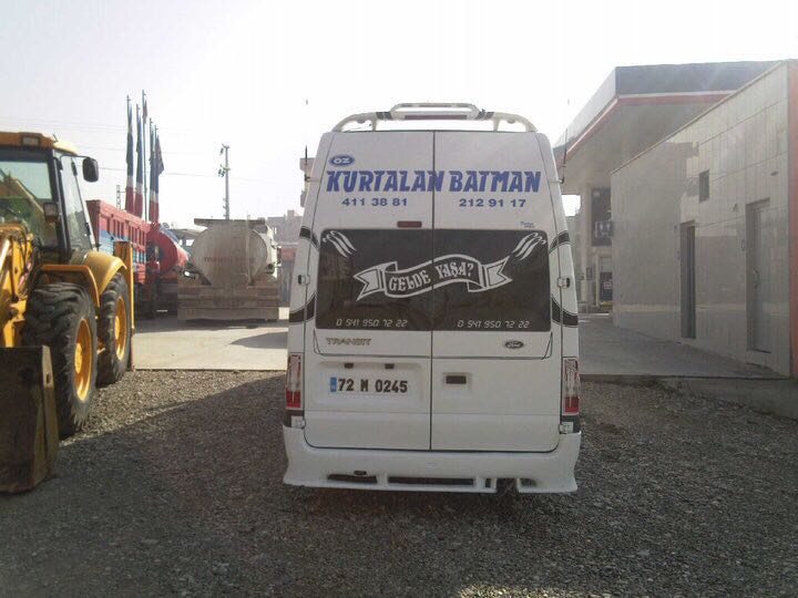 Ford Transit T-16 Arka Tampon Arset Modeli