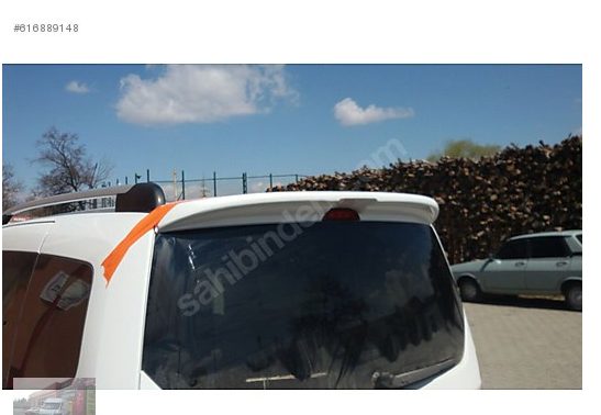 Ford Courier Anatomik Spoyler / Bagaj Rüzgarlığı Boyalı