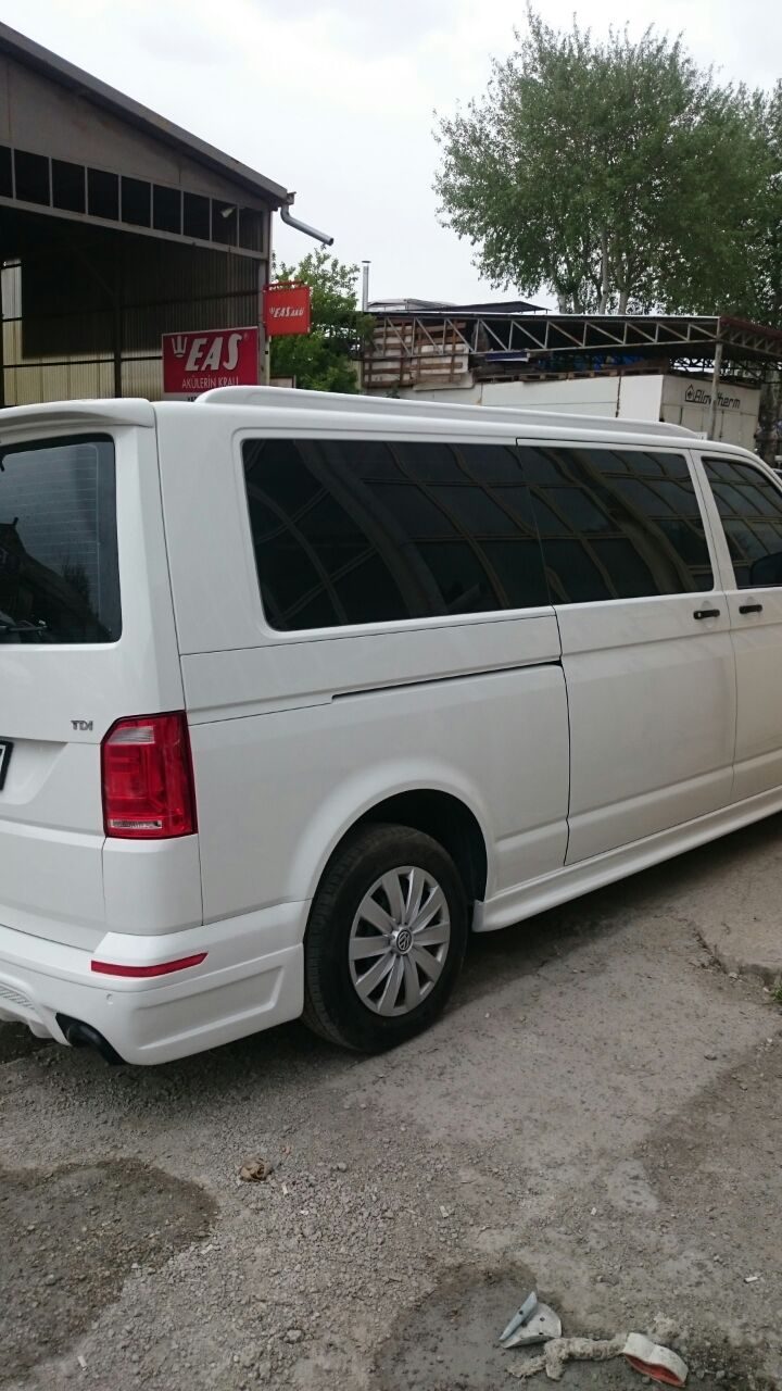 Volkswagen Transporter T. T7 Yapışık Tavan Çıtası Fiberglass (uzun Şase İle Uyumlu)