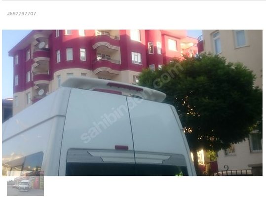 Ford Transit Spoyler(ayaklı Işıklı)üniversal Rüzgarlık Boyalı