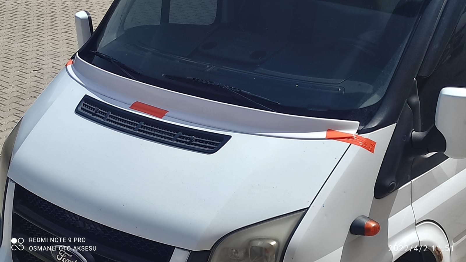 Ford Transit T-16 Silgeç Gizleyici Plastik