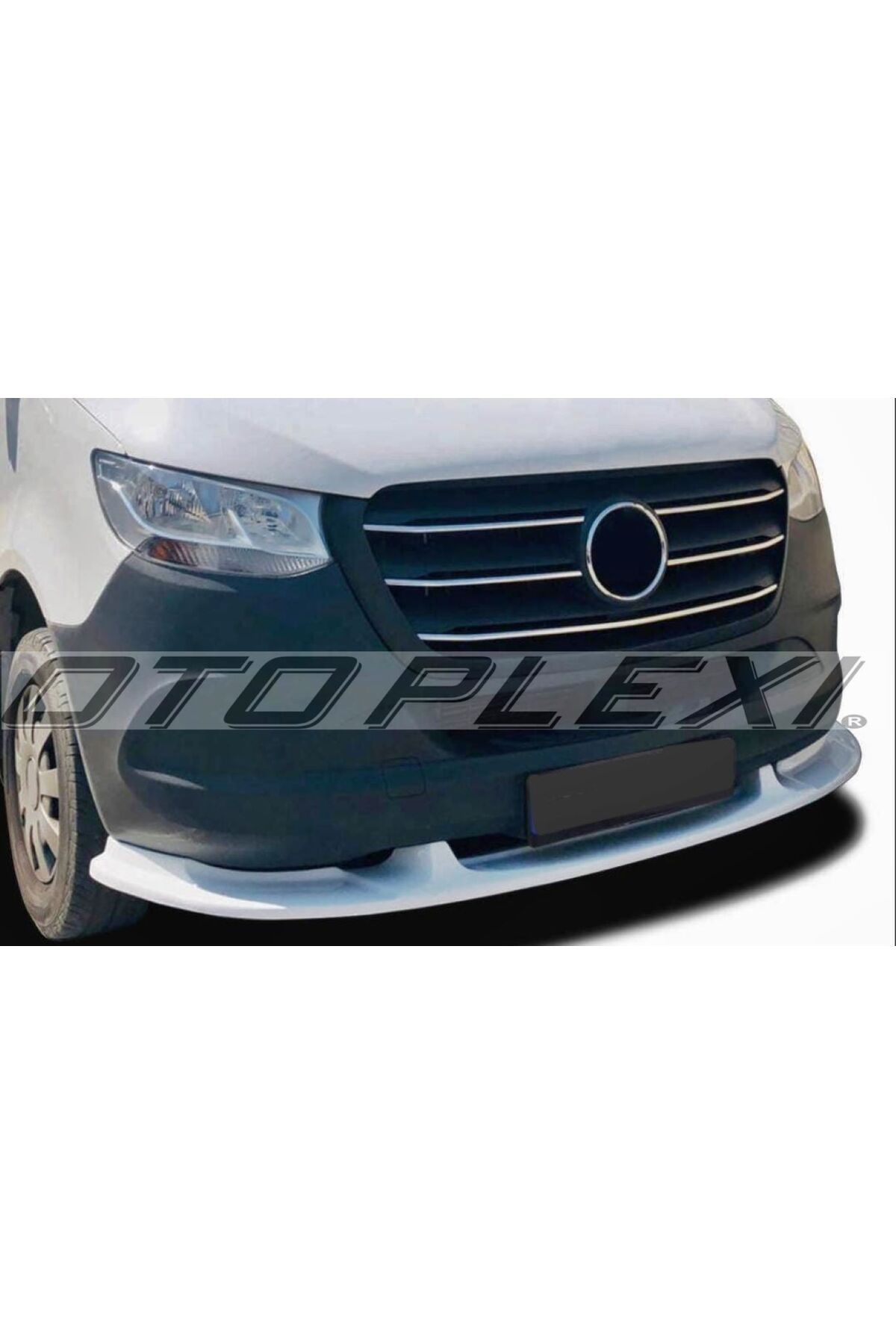 Mercedes Sprinter Ön Tampon Altı Lip Ön Lip Beyaz Plastik W907 2019+