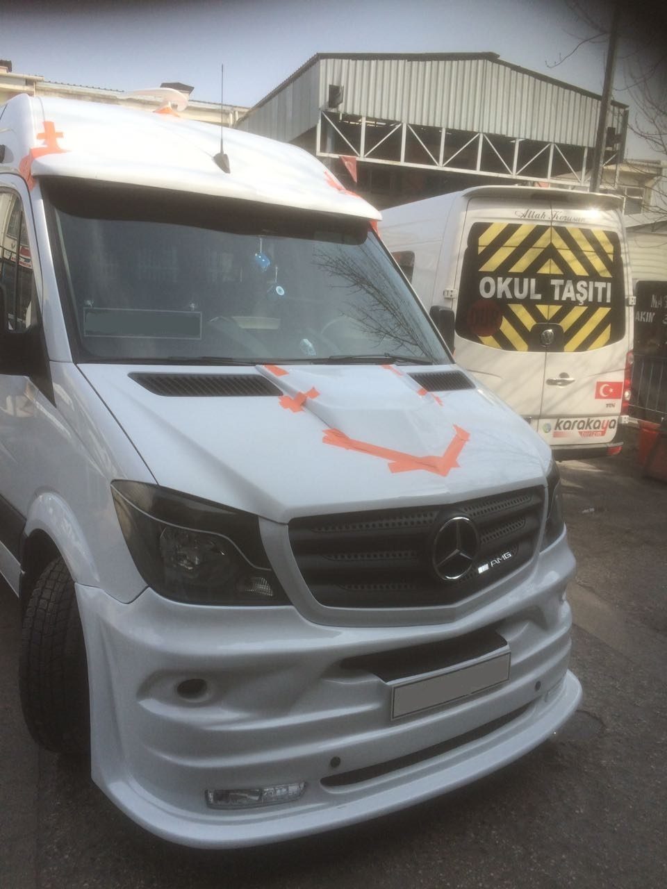 Mercedes-Benz Sprinter 316 Kaput Havalandırma Plastik