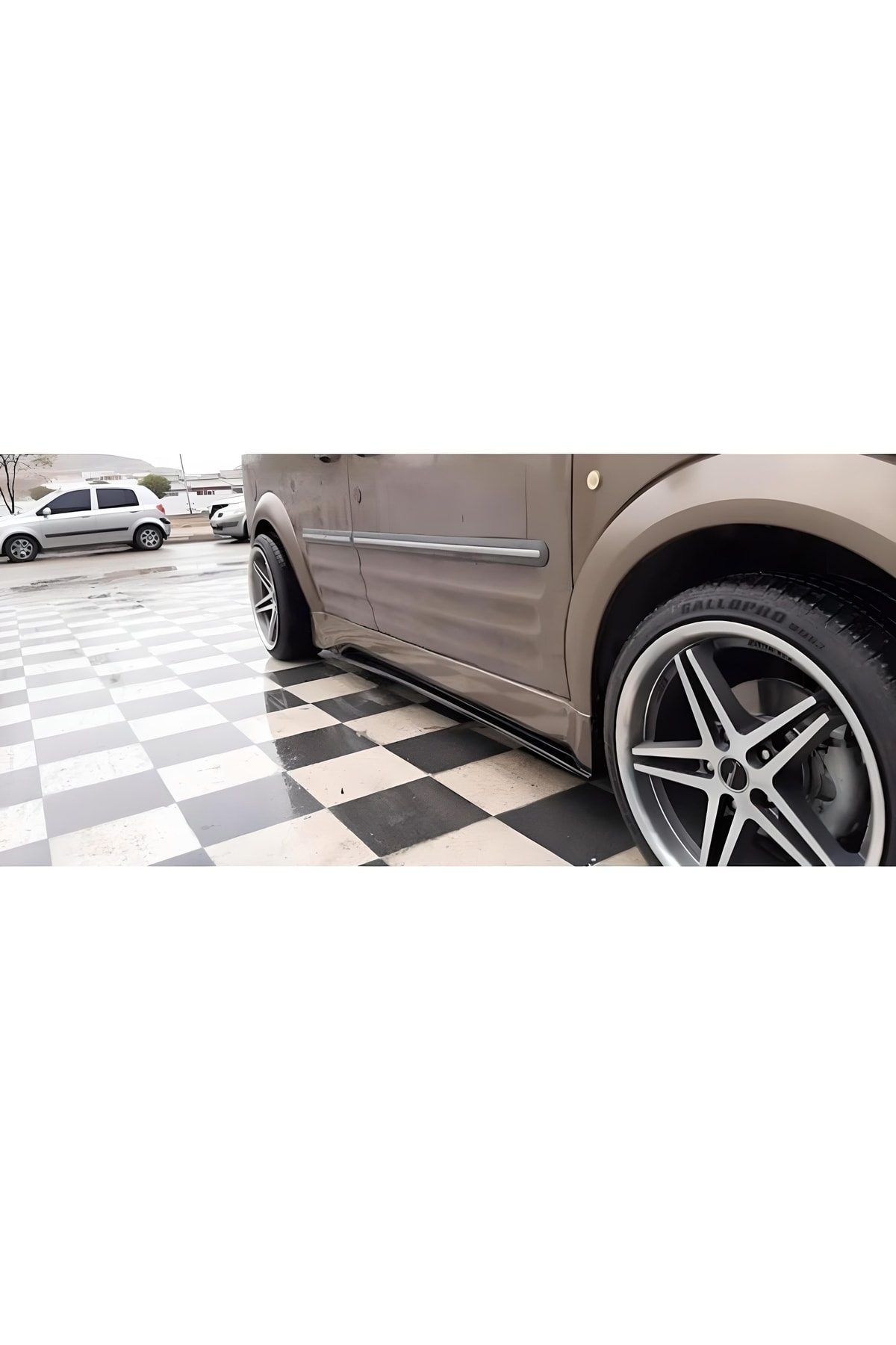 Ford Connect Plastik Marşpiyel Takımı / Yan Etek Boyasız Uyumlu
