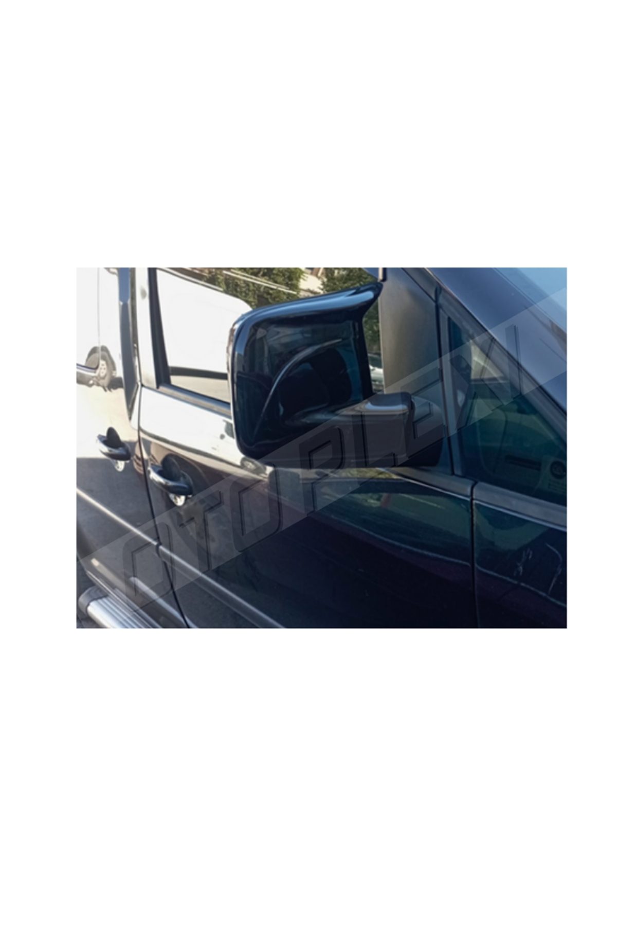 Volkswagen Caddy 2004-2014 Ayna Kapağı Abs Plastik Siyah