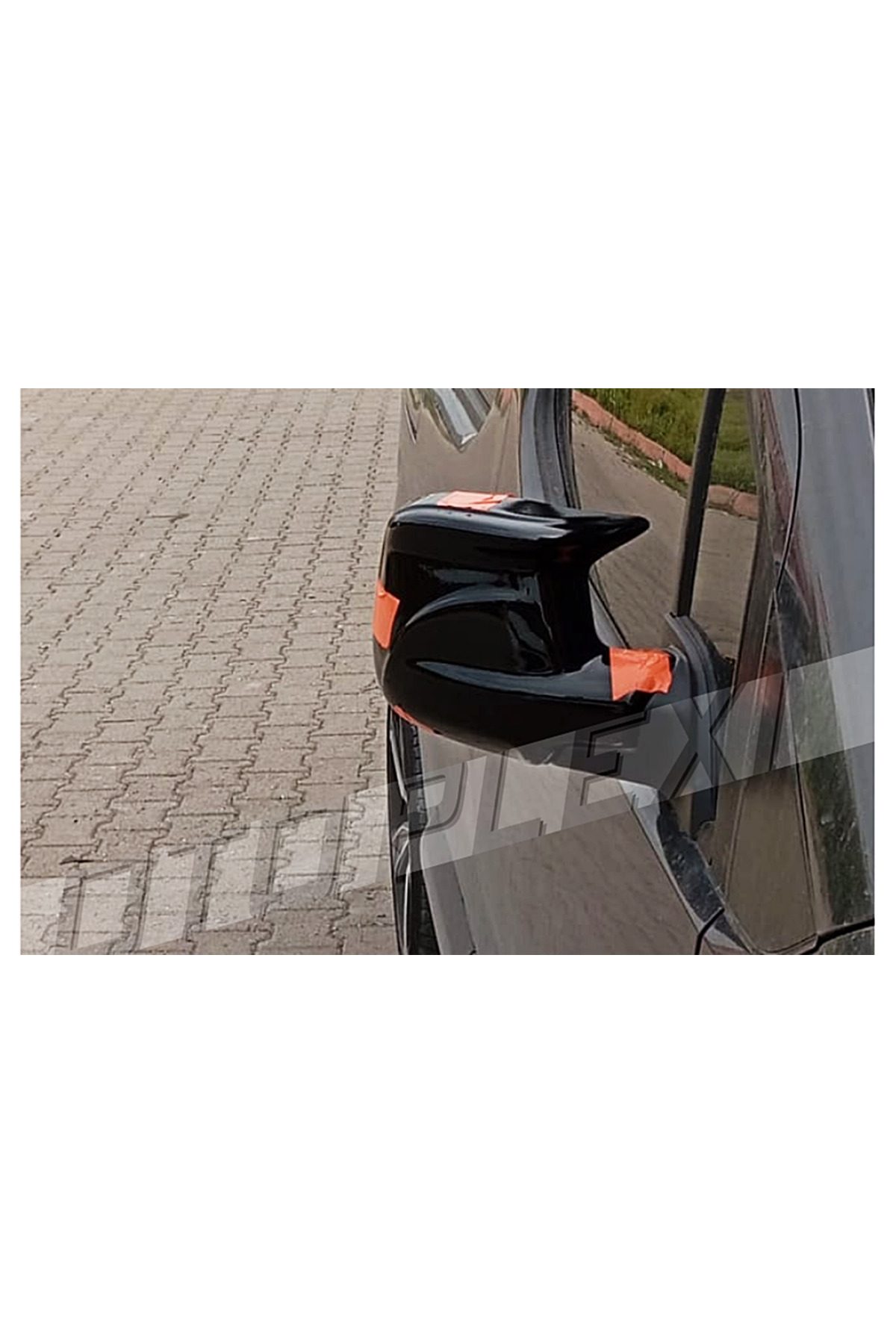 Peugeot Rifter Batman Ayna Yarasa Ayna Kapağı Takımı Parlak Siyah Abs Plastik 2022+
