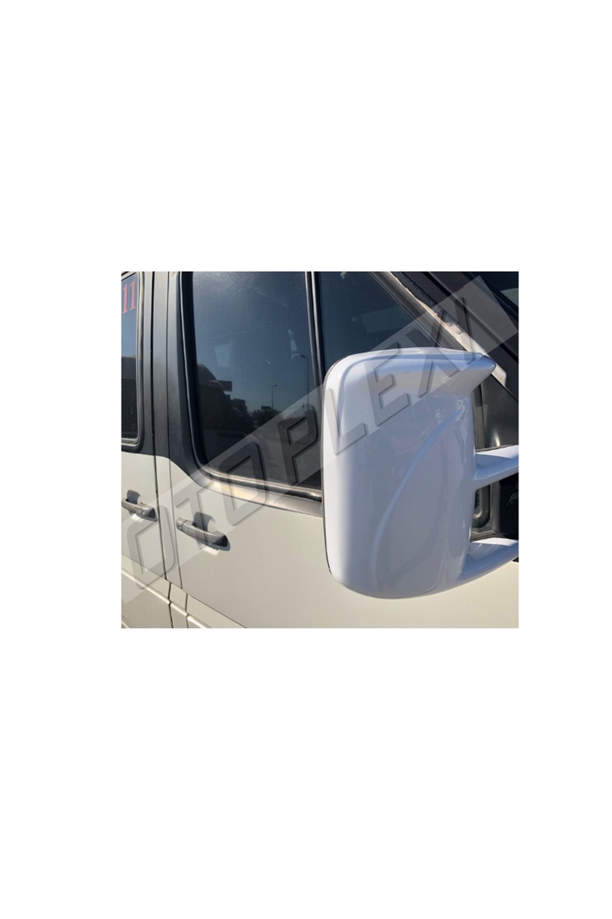 Mercedes Sprinter 313 2000-2006 Ayna Kapağı Abs Plastik Beyaz