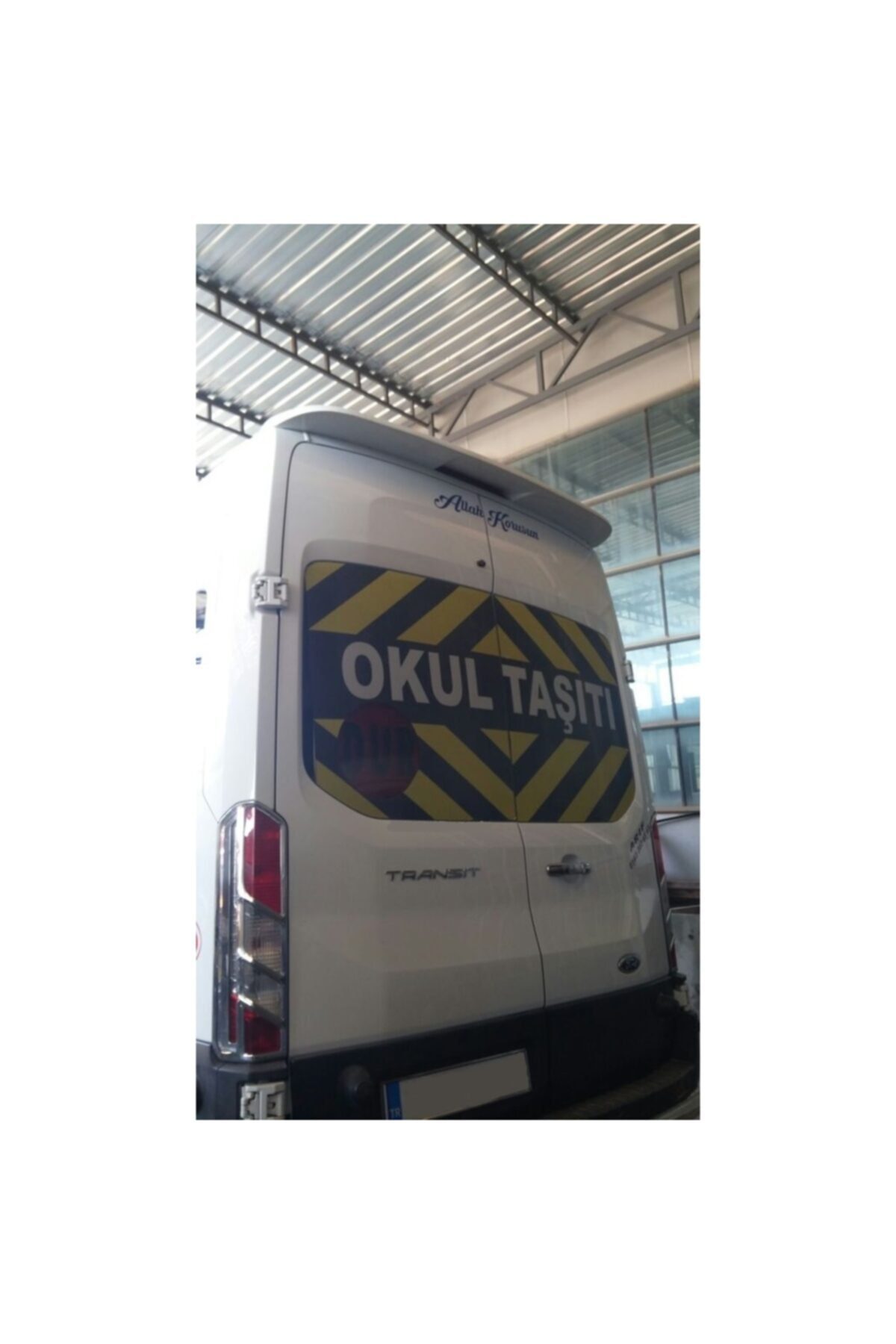 Transit 2015 Son.geniş Anatomik Spoyler Boyalı