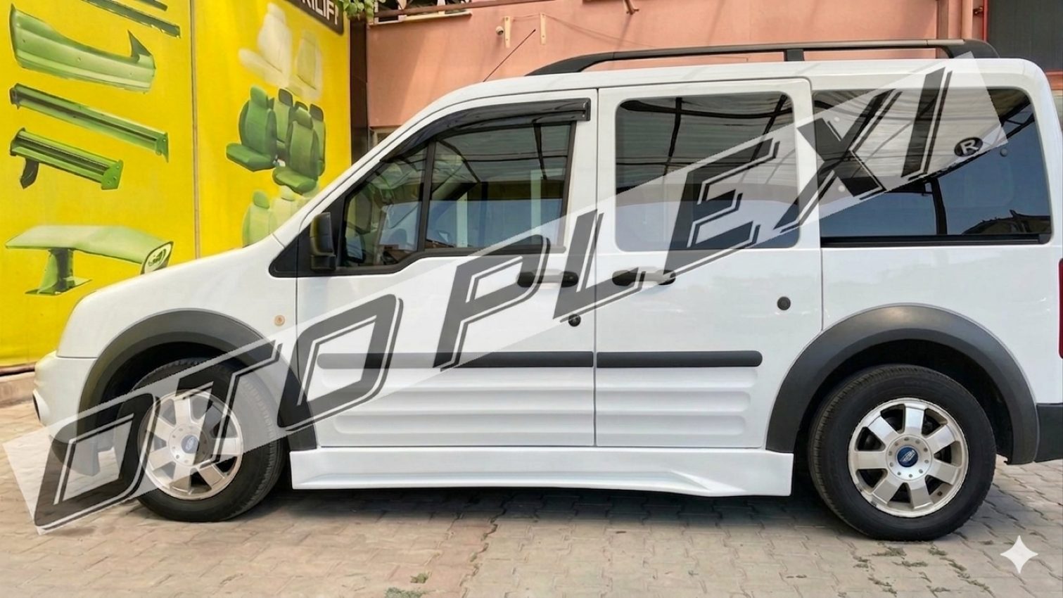 Ford Connect Plastik Marşpiyel Geniş Model 2002-2014 2