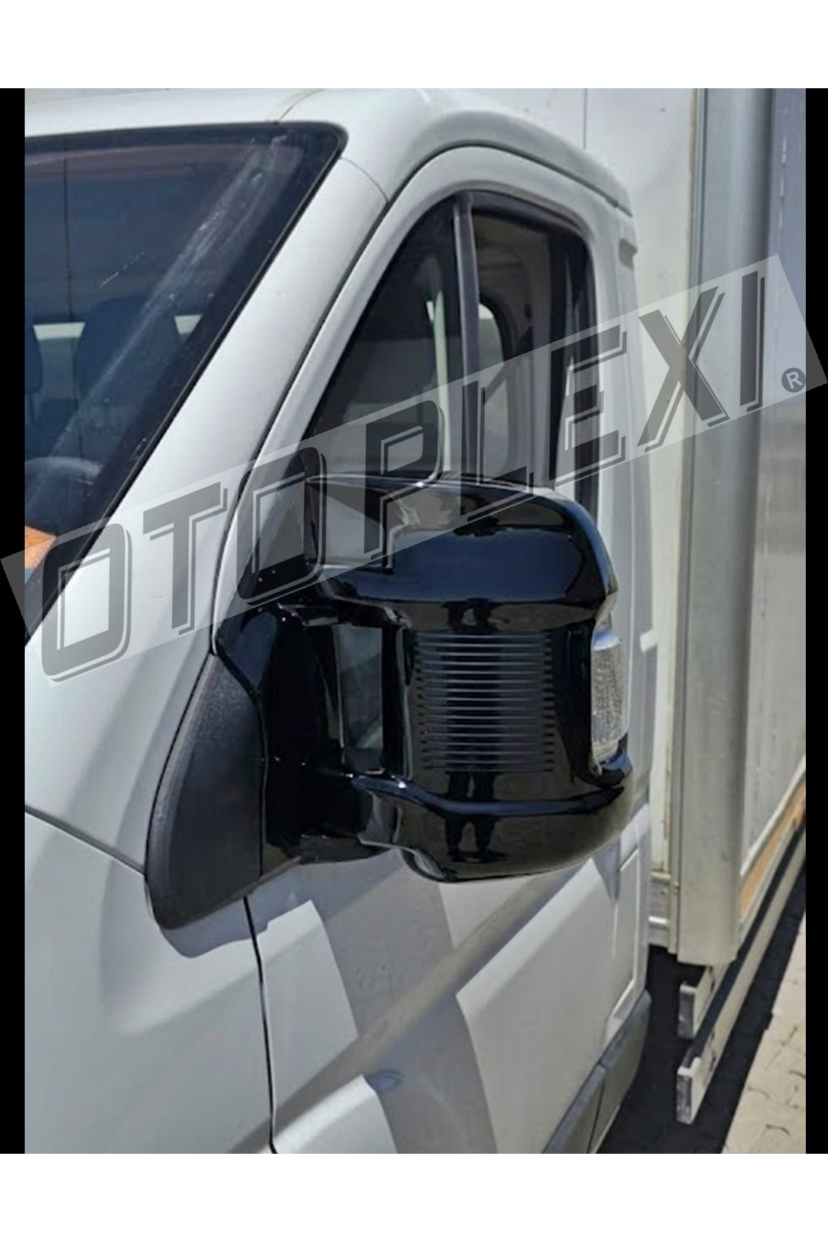 Fiat Ducato Ayna Kapağı Takımı Abs Plastik Siyah Yarasa Ayna 2024ve sonrası uyumlu