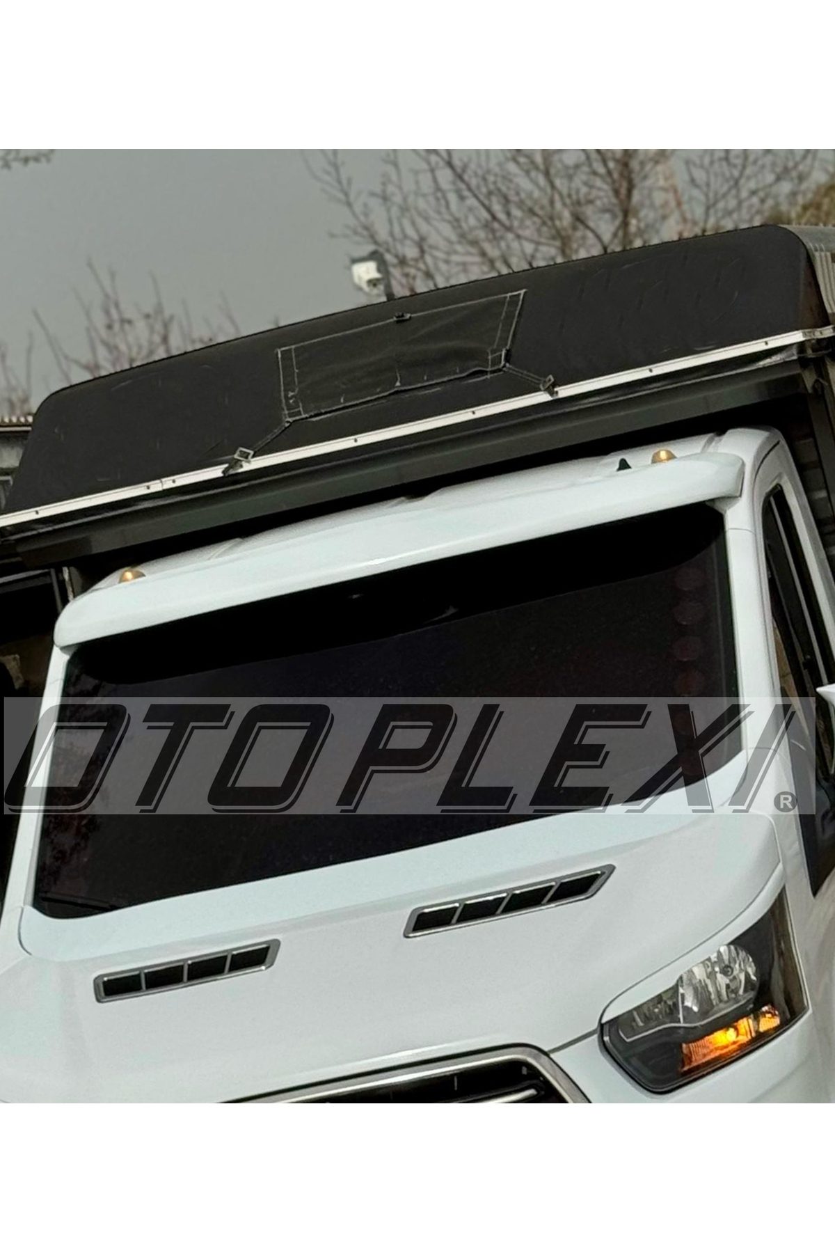 Ford Transit Pikap Ön Cam Güneşlik Astarlı Boyasız 2014+