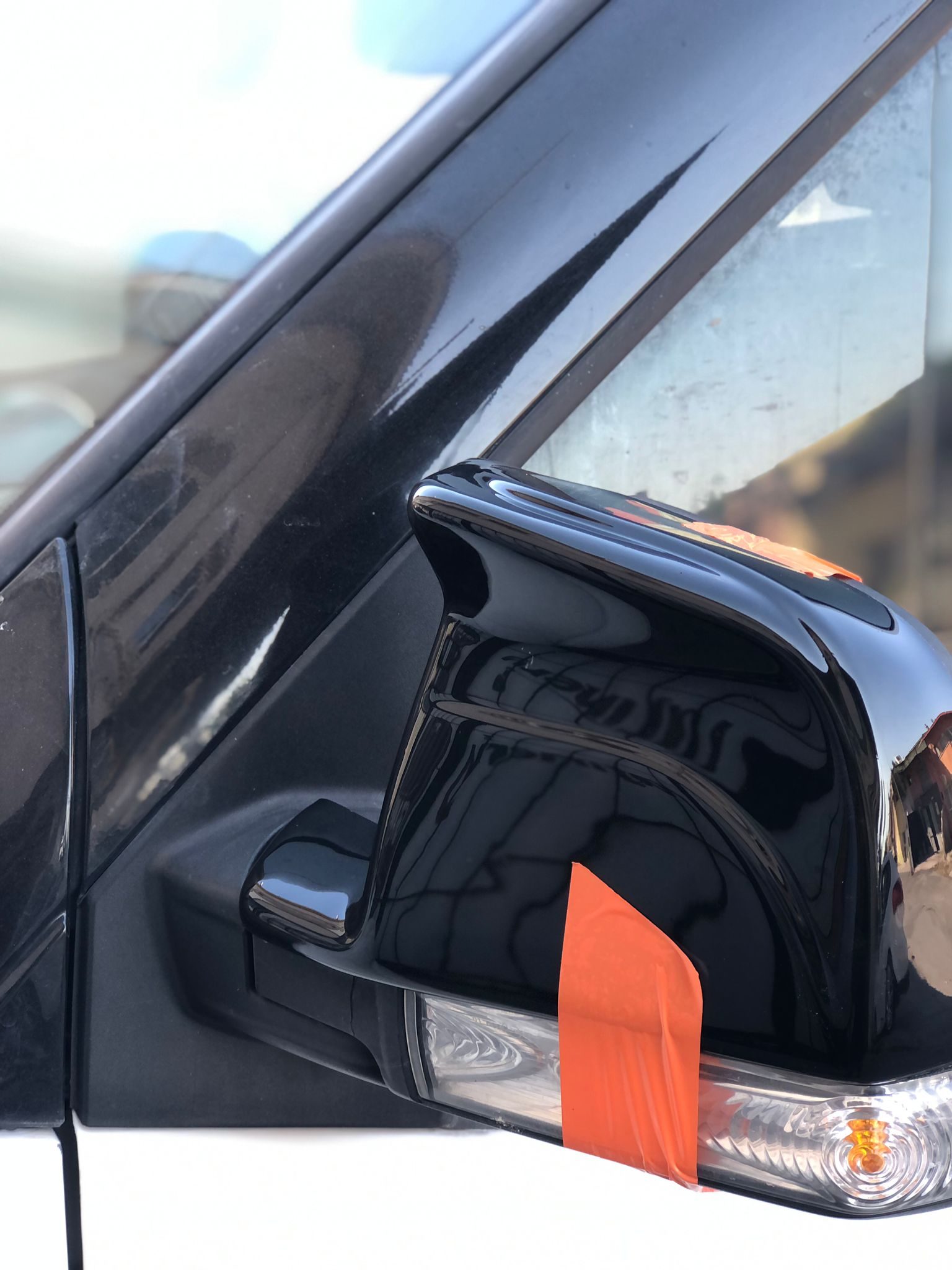 Fiat Doblo 2010-2022 Ayna Kapağı Plastik Siyah