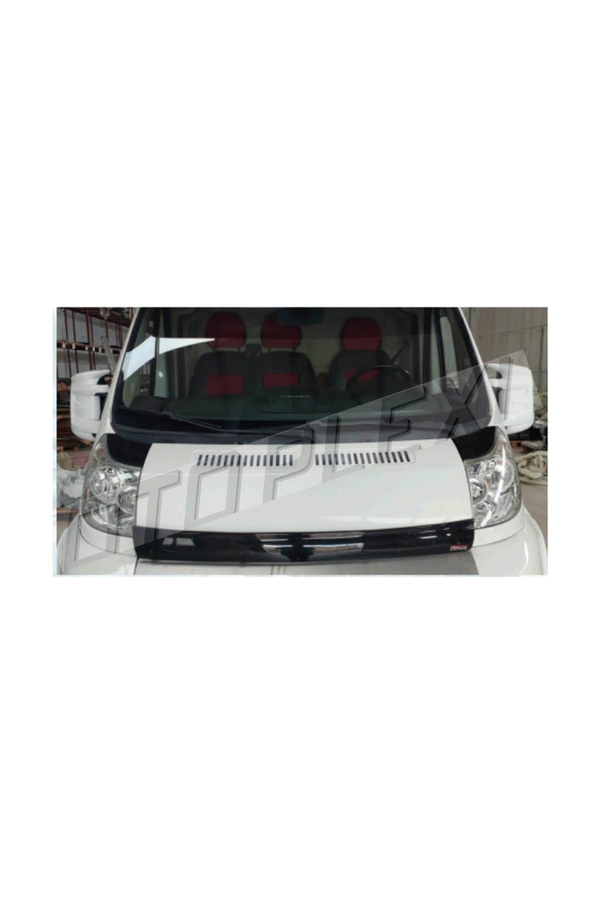 Fiat Ducato 2007+ Ayna Kapağı Abs Plastik Beyaz