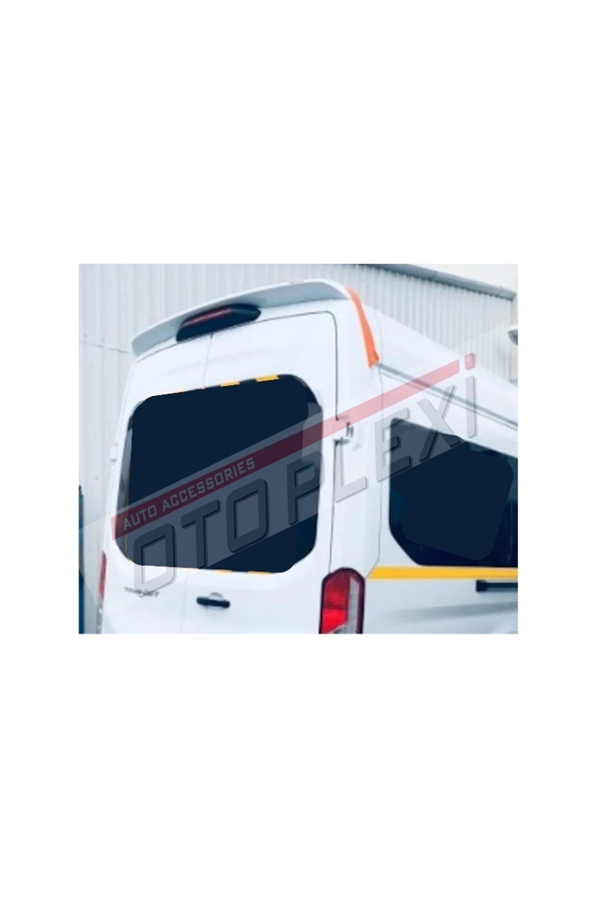 Ford Transit Anatomik Geniş Spoiler Beyaz Boyalı 2019+