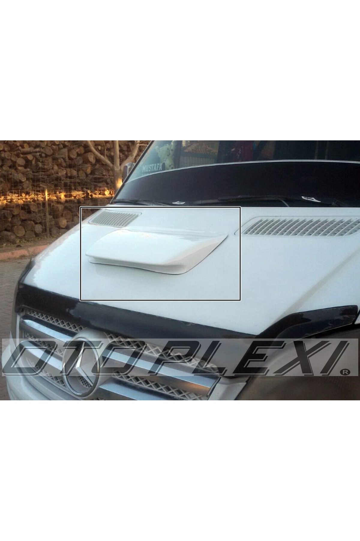 Mercedes Sprinter Kaput Havalandırma Beyaz Plastik