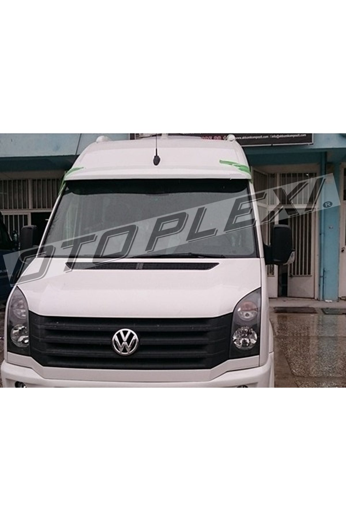 Volkswagen Crafter Ön Güneşlik Şapka Ön Kep Boyasız Astarlı 2006-2019