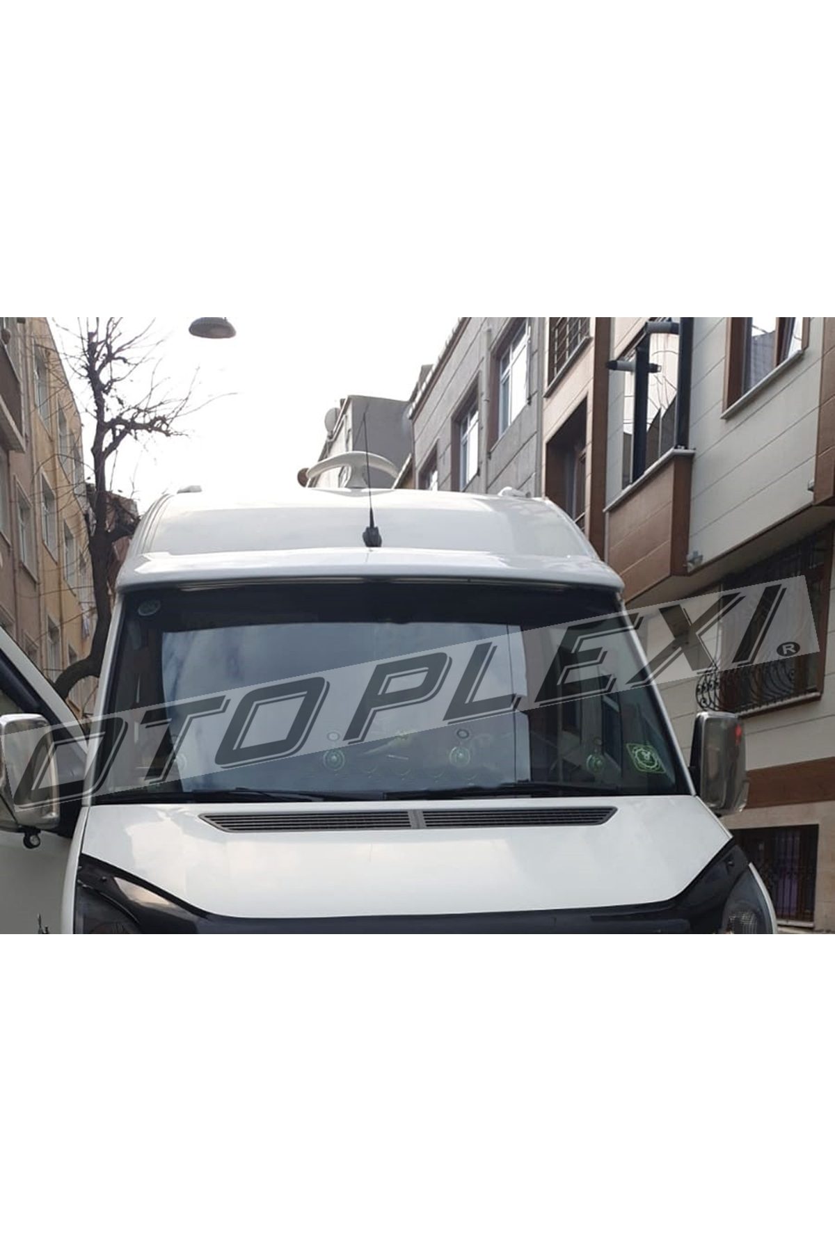 Volkswagen Crafter Ön Güneşlik Şapka Ön Kep Boyasız Astarlı 2006-2019