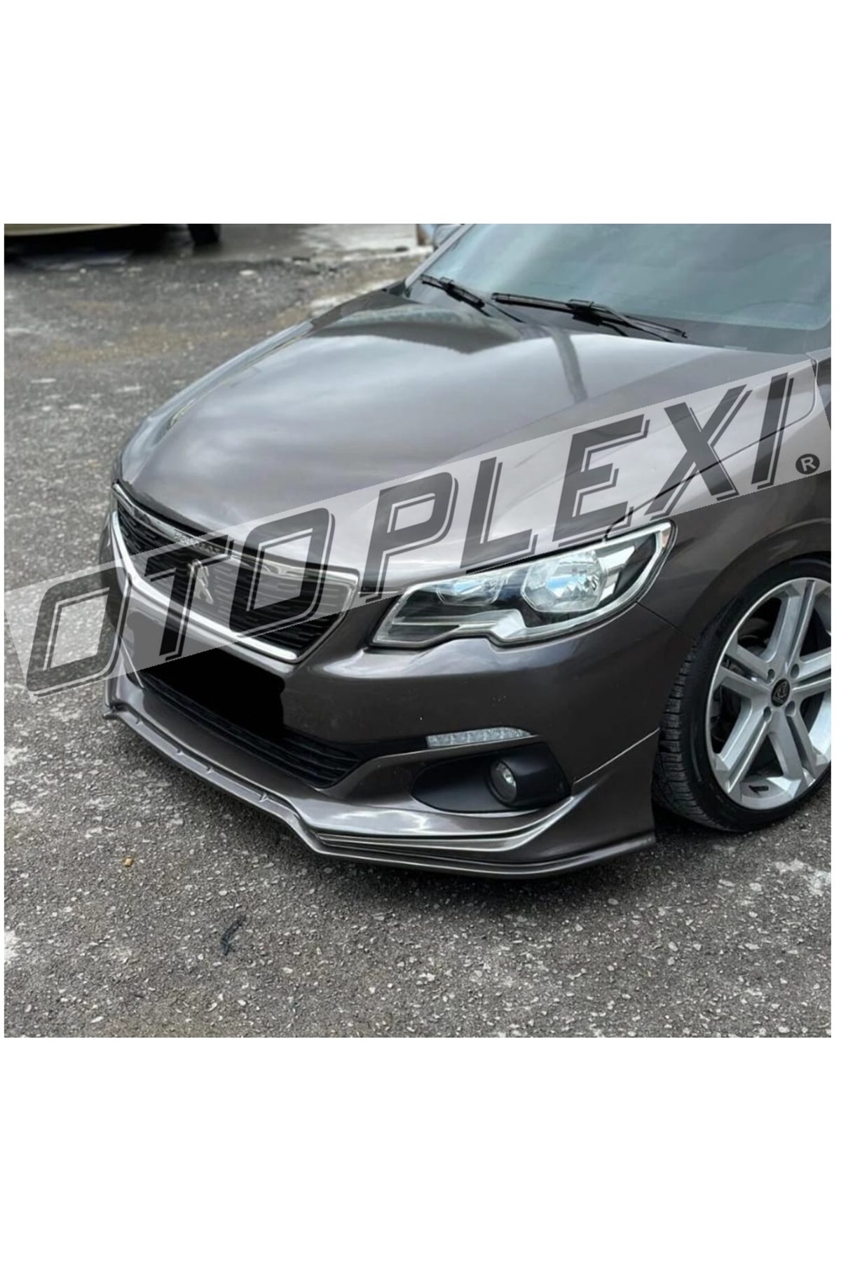 Peugeot 301 Ön Tampon Eki Ön Karlık Makyajlı 2017+ Boyasız