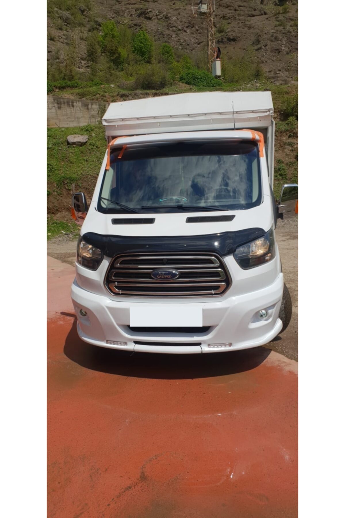 Ford Transıt 2015 Kaput Rüzarlığı Kaput Plexı