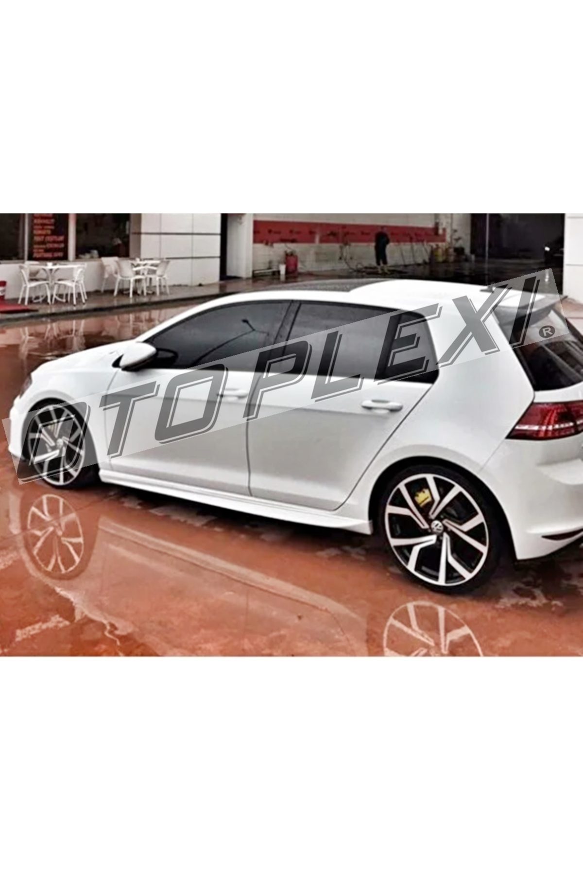 Volkswagen Golf 7 7,5 Yan Marşpiyel Takım Yan Marşpiyel Set Plastik 2012-2020