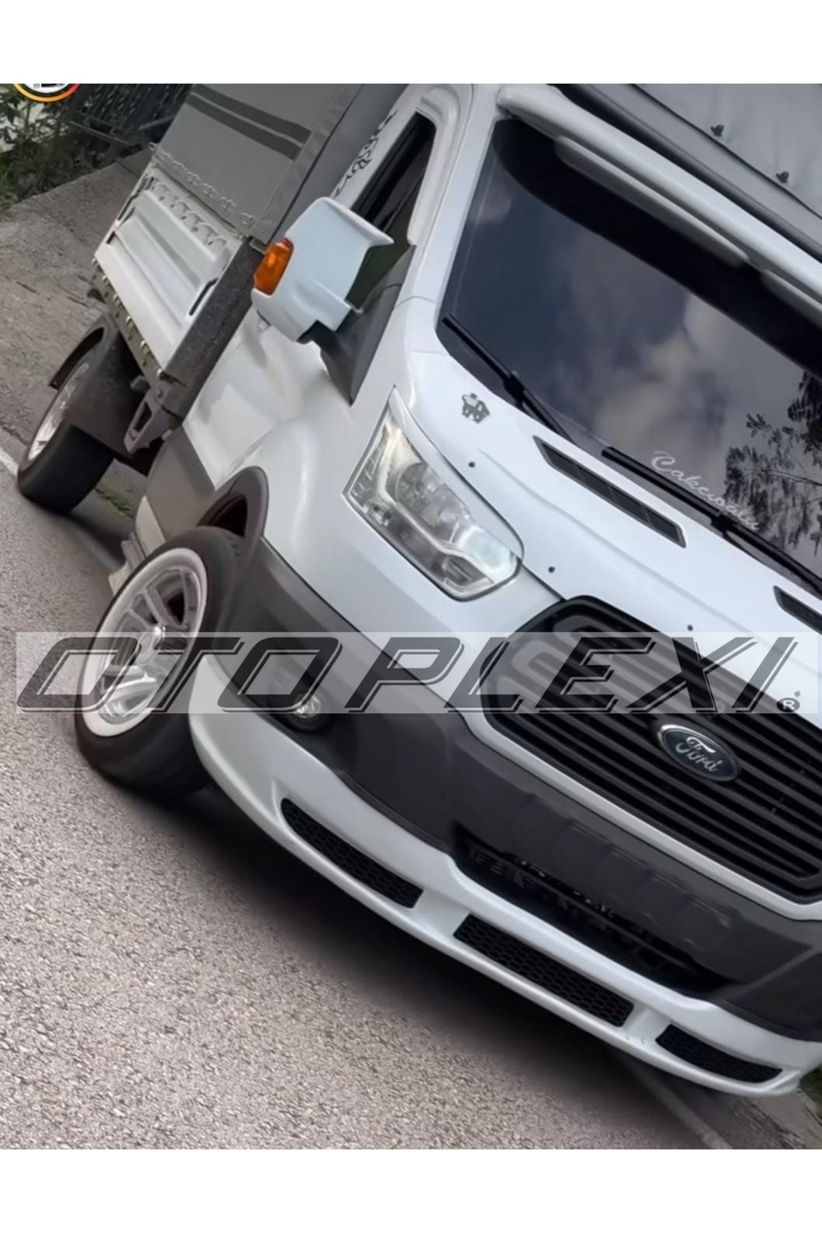 Ford Transit Ön Karlık Ön Yarım Karlık T2014-2018 Tampon Altı Karlık Ön Ek Telli Boyasız