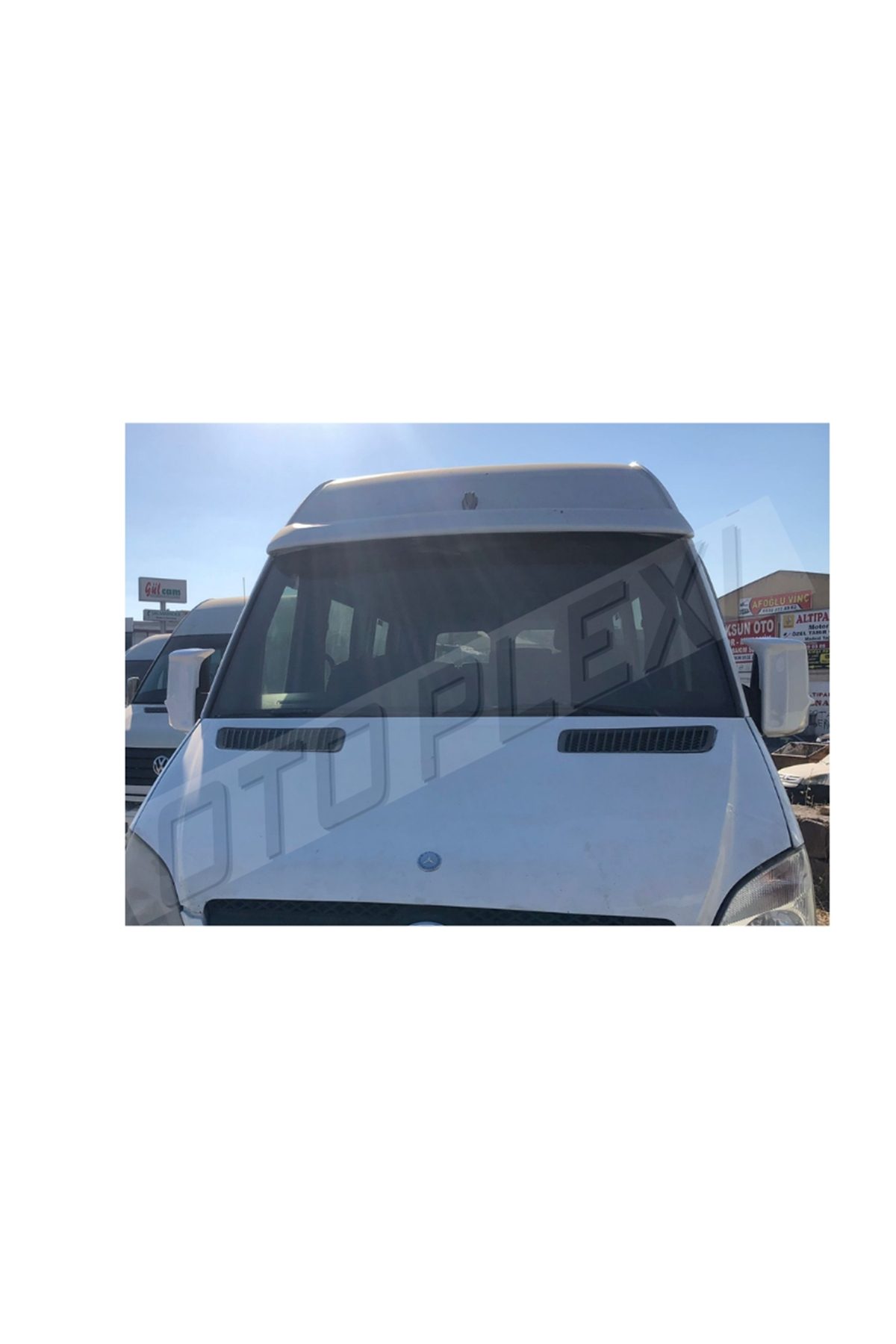 Mercedes Sprinter 2006+ Ayna Kapağı Abs Plastik Beyaz