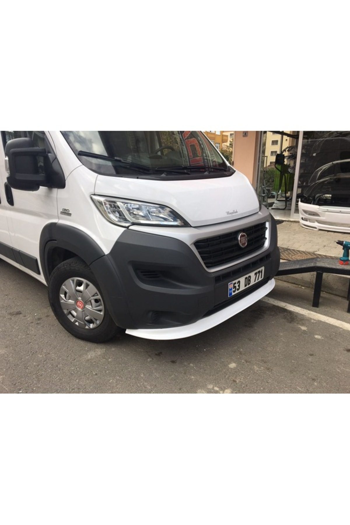 Fiat Ducato 2015 Ve Üzeri Ön Tampon Altı Eki Karlık İnce Model Plastik