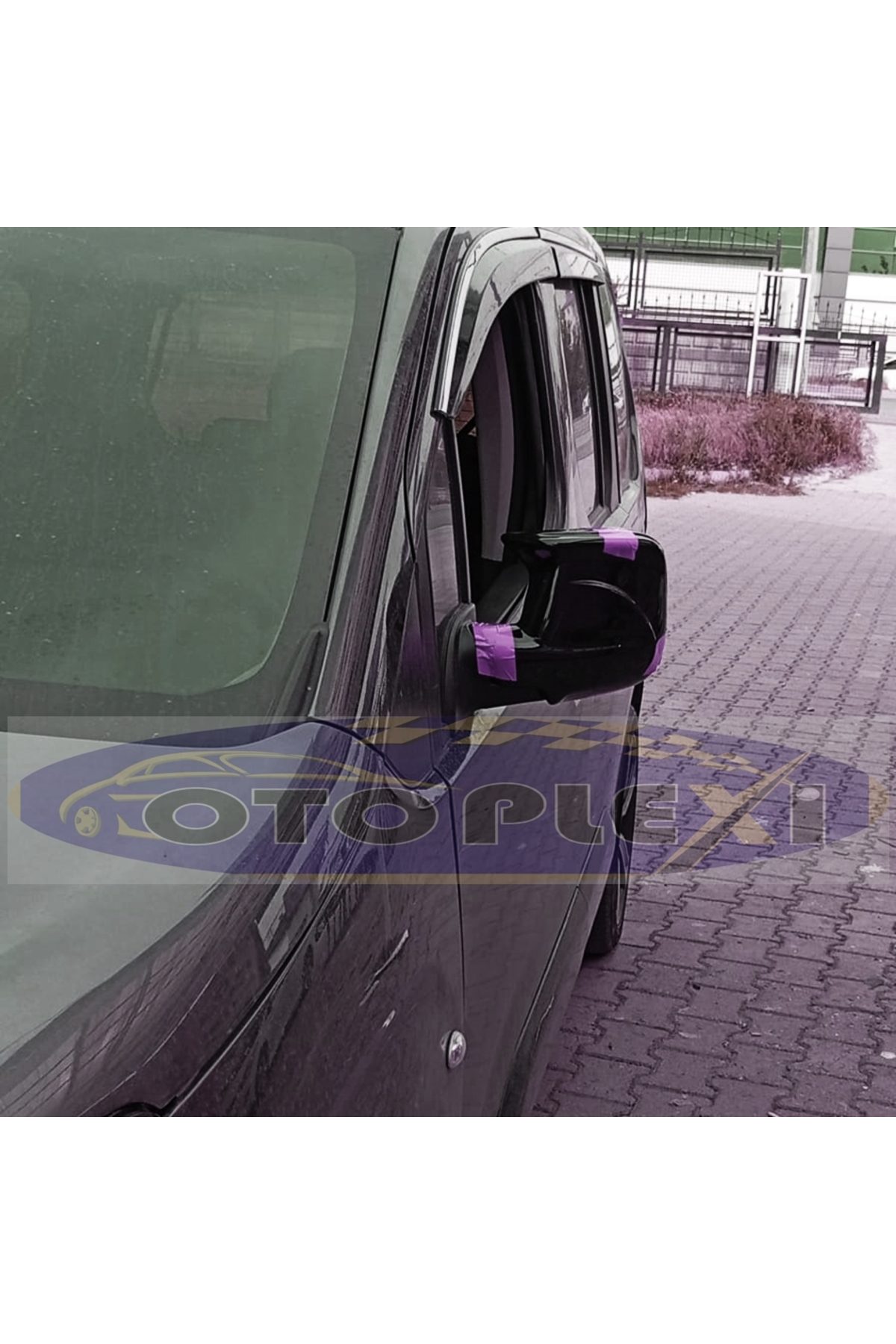 Fiat Doblo Batman Ayna Yarasa Ayna Kapağı Takımı Parlak Siyah Abs Plastik 2022+