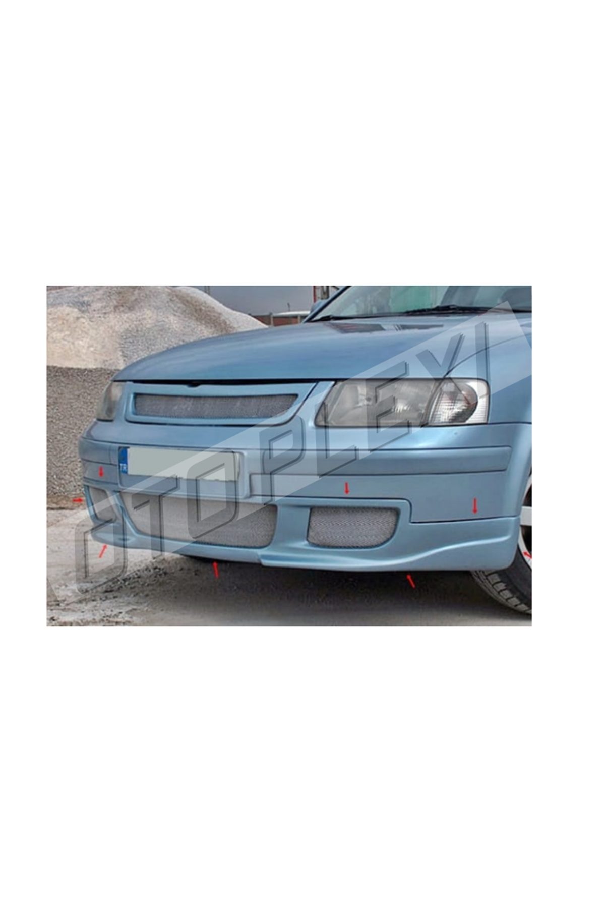 Volkswagen Passat B5 1999 Ön Tampon Eki Karlık Boyasız