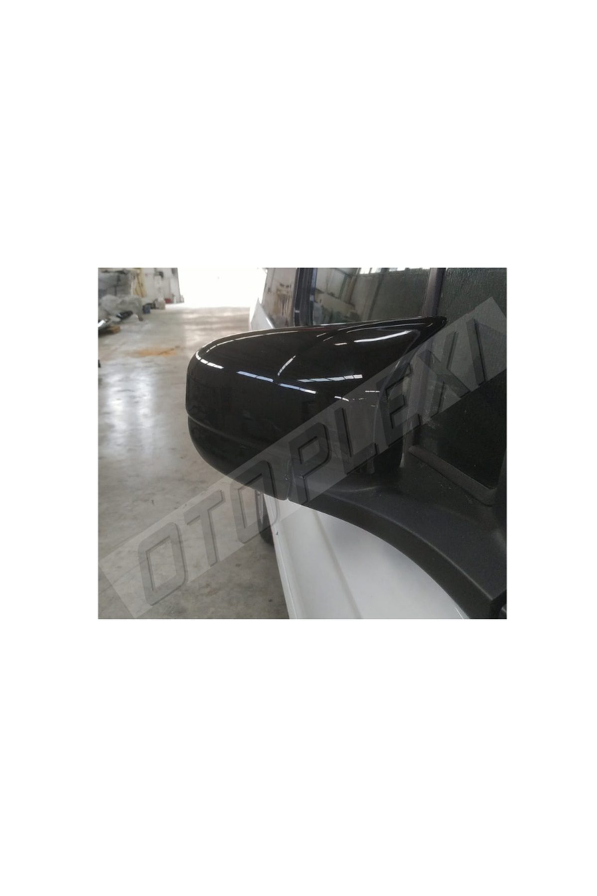 Ford Courier 2015-2022 Ayna Kapağı Abs Plastik Siyah
