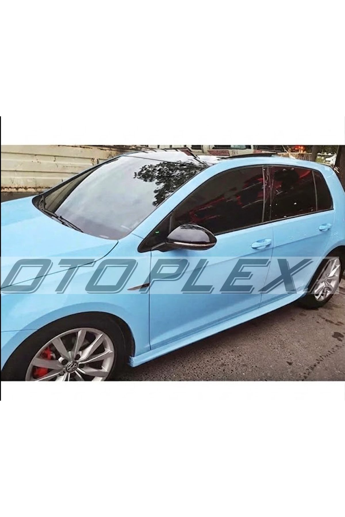 Volkswagen Golf 7 7,5 Yan Marşpiyel Takım Yan Marşpiyel Set Plastik 2012-2020