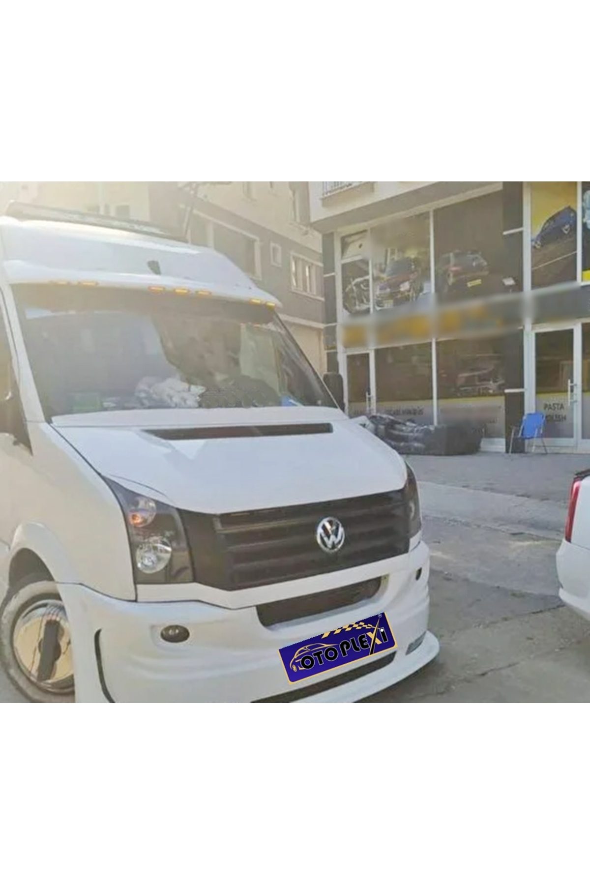 Volkswagen Crafter Silecek Gizleyici Silgeç Gizleyici Şeker Beyazı Boyalı Platik 2012-2019