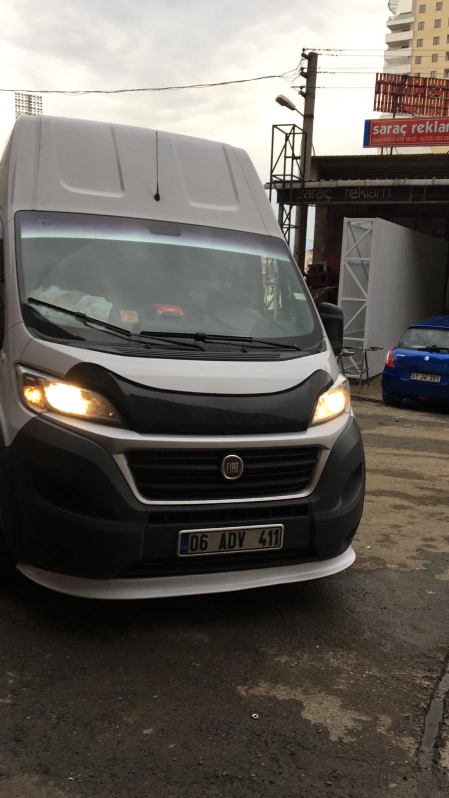 Fiat Ducato Üniversal Ön Karlık İnce Mod Plastik - Kopya