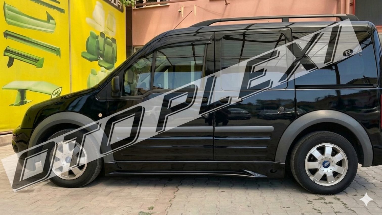 Ford Connect Plastik Marşpiyel Geniş Model 2002-2014 2