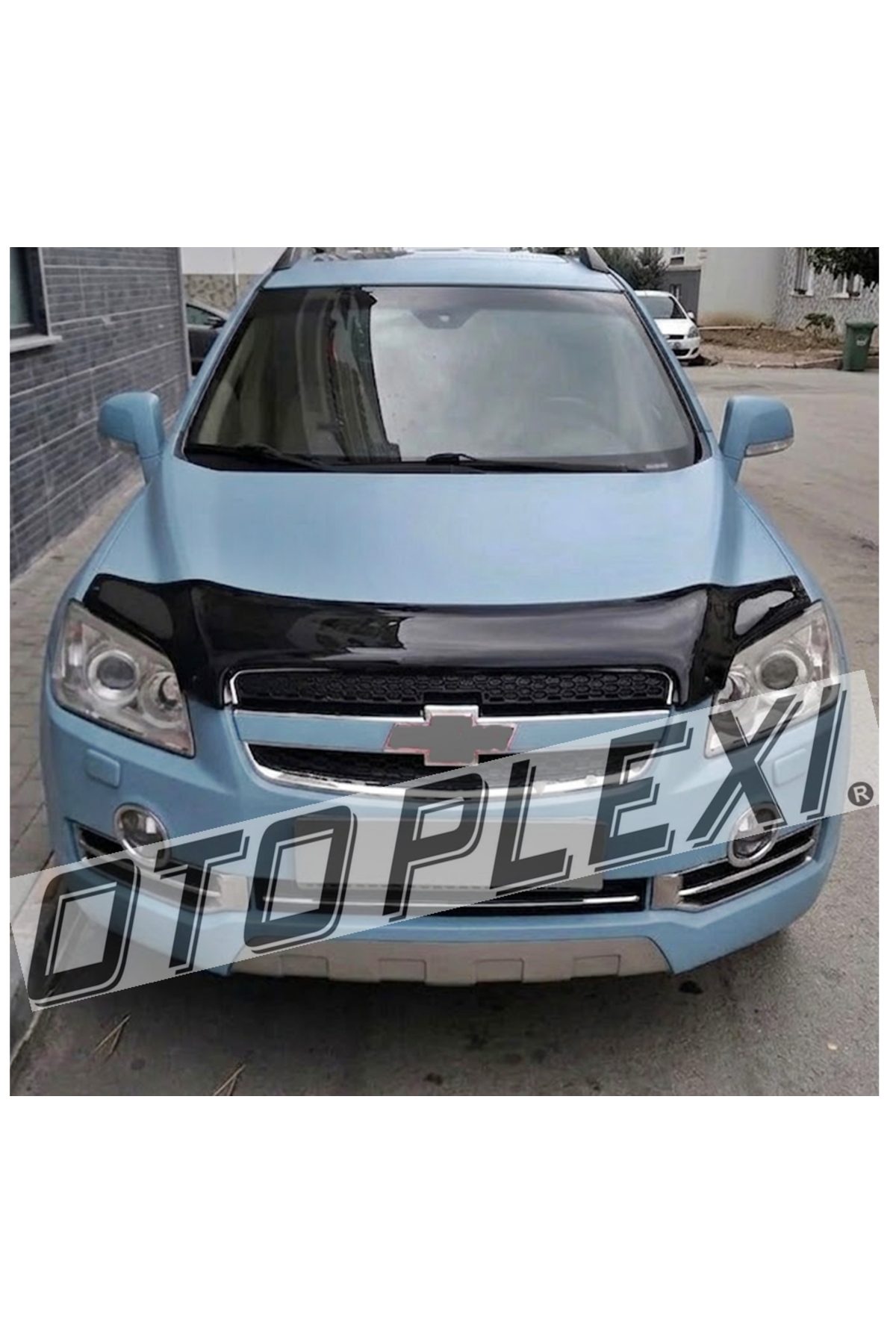 Chevrolet Captiva Kaput Rüzgarlığı Kaput Plexi Koruyucu Plastik 4mm 2006-2012